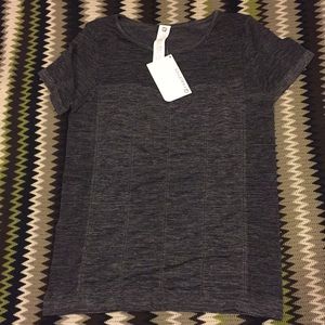 Dark gray workout tee
